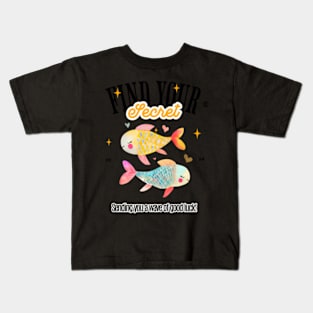 Find Your Secret Sending You A Wave Of Luck Kids T-Shirt